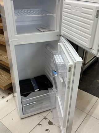 Nevera combi ICECOOL blanca