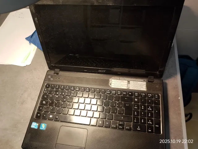 Portátil Acer Negro