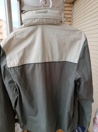 Parka Caballero RAY BOY Beige/Verde Oliva