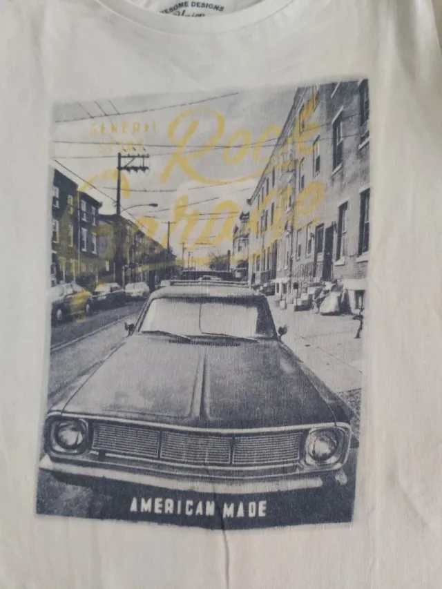 Camiseta Mayoral Blanca Estampada Coche