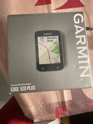 Garmin Edge 520 Plus + Sensor Velocidad + Funda