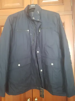 Chaqueta GEOX Invierno Hombre Negra