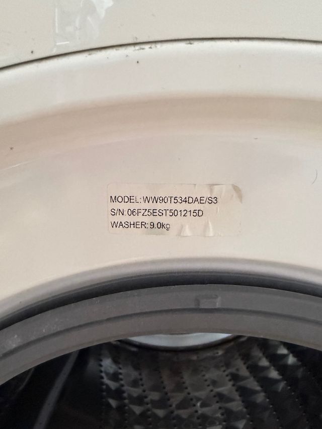 Lavadora Samsung 9kg WW90T534DAE
