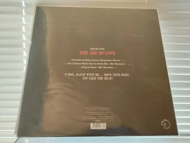 Vinilo The Age of Love - The Age Of Love