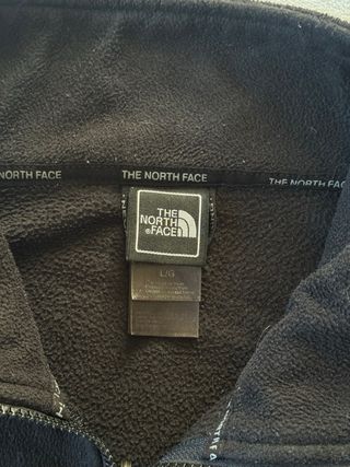 Polar con Cremallera de The North Face Negro