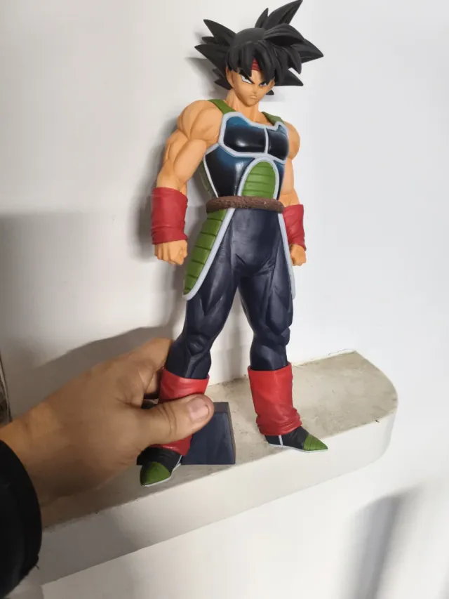 Figura PVC Bardock 2 cabezas SSJ