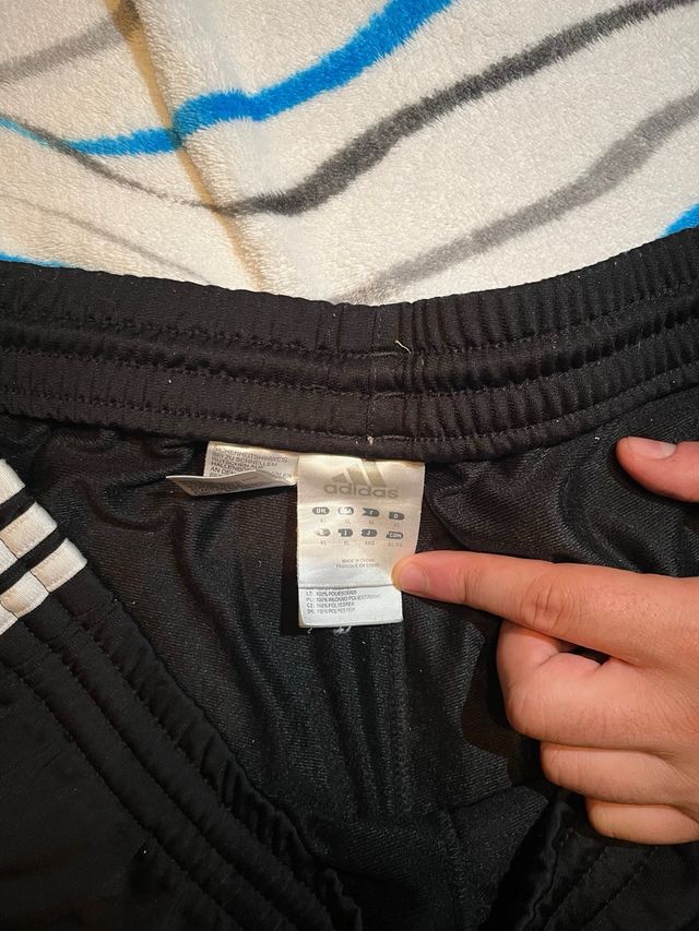 Pantalón Adidas Negro Retro Vintage