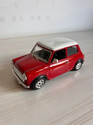 Maqueta Coche Mini Cooper Rojo