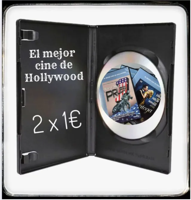 Películas Hollywood DVD 2x1€