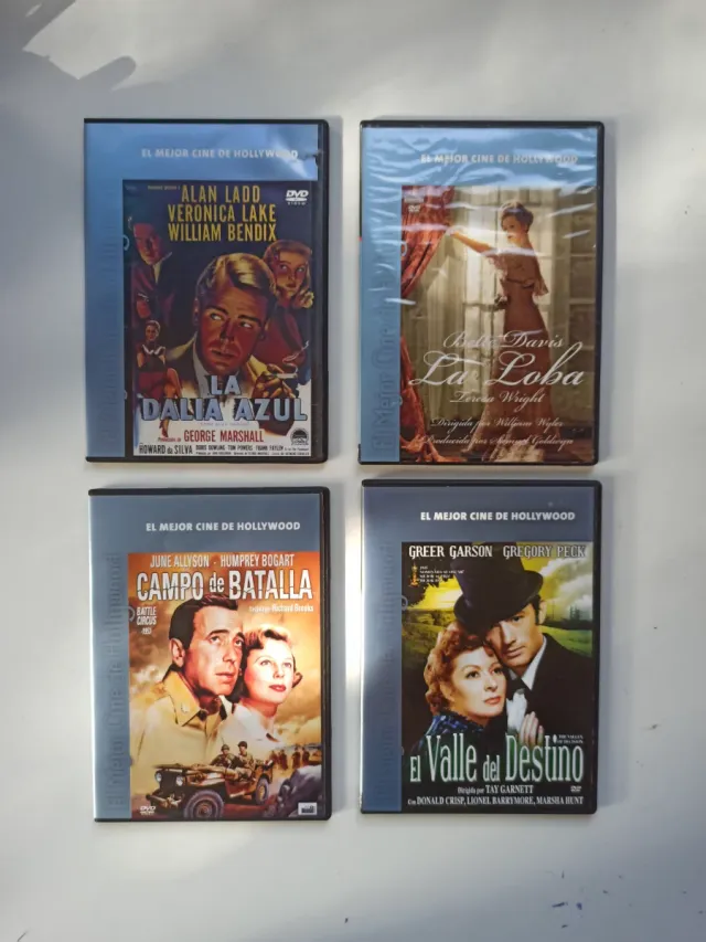 Películas Hollywood DVD 2x1€