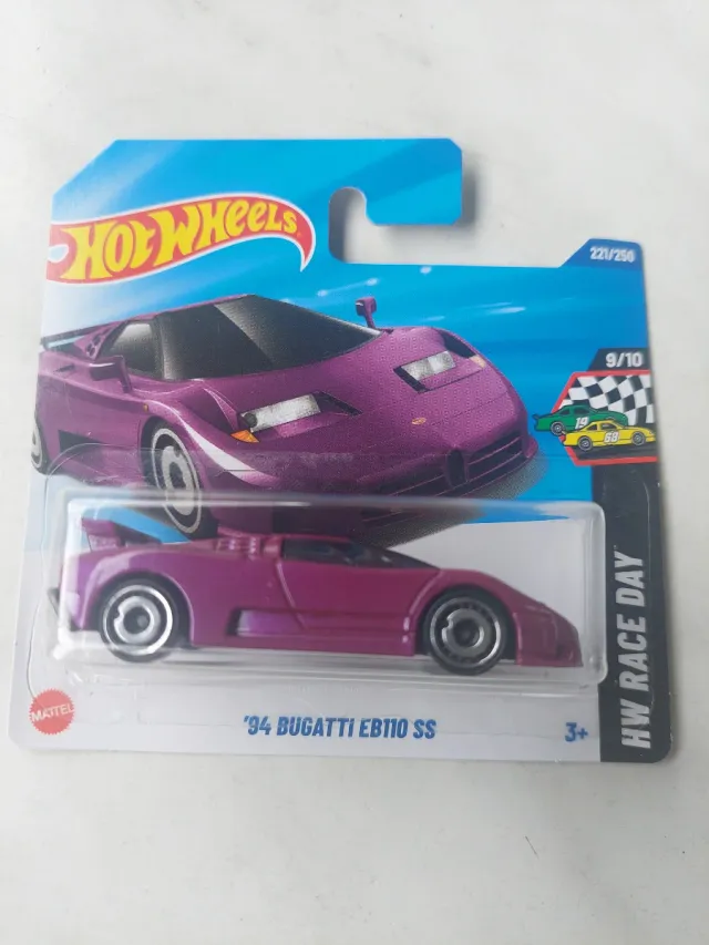 Hot Wheels '94 Bugatti EB110 SS Morado