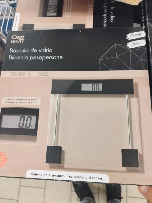 Báscula de vidro Cien Beauty
