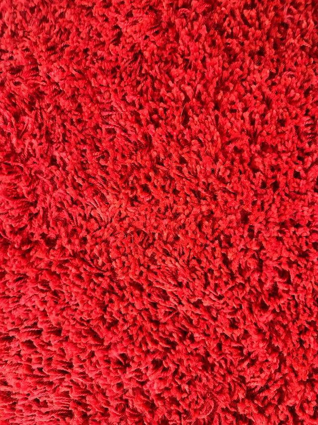 Alfombra Shaggy Roja Ikea