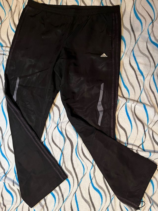 Pantalón Adidas Negro Deportivo Cordón
