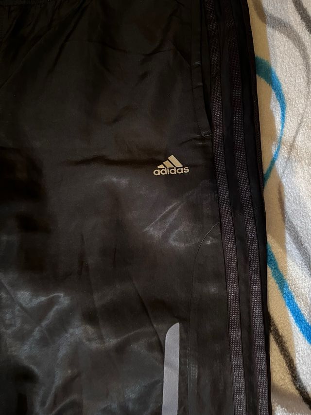 Pantalón Adidas Negro Deportivo Cordón