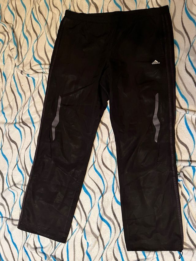 Pantalón Adidas Negro Deportivo Cordón