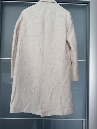 Zara Cappotto Donna Beige