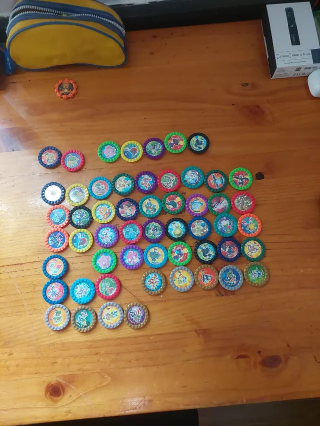 Colección Tazos Roks