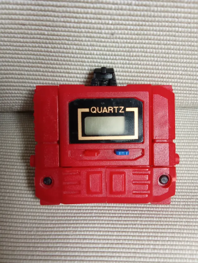 2 relojes Muñeco Transformer Años 80