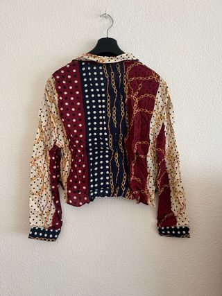 Camisa estampada multicolor