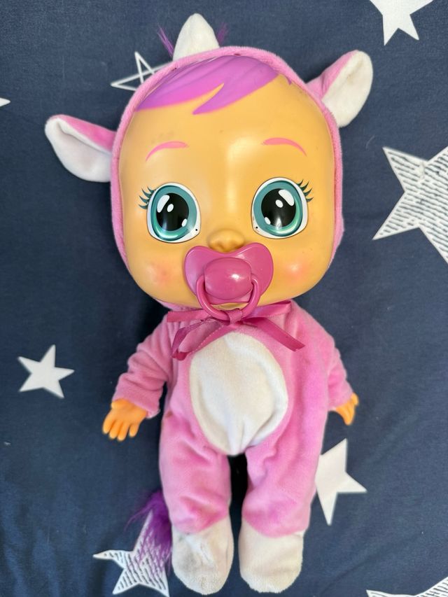 Bebé Llorón Unicornio Rosa