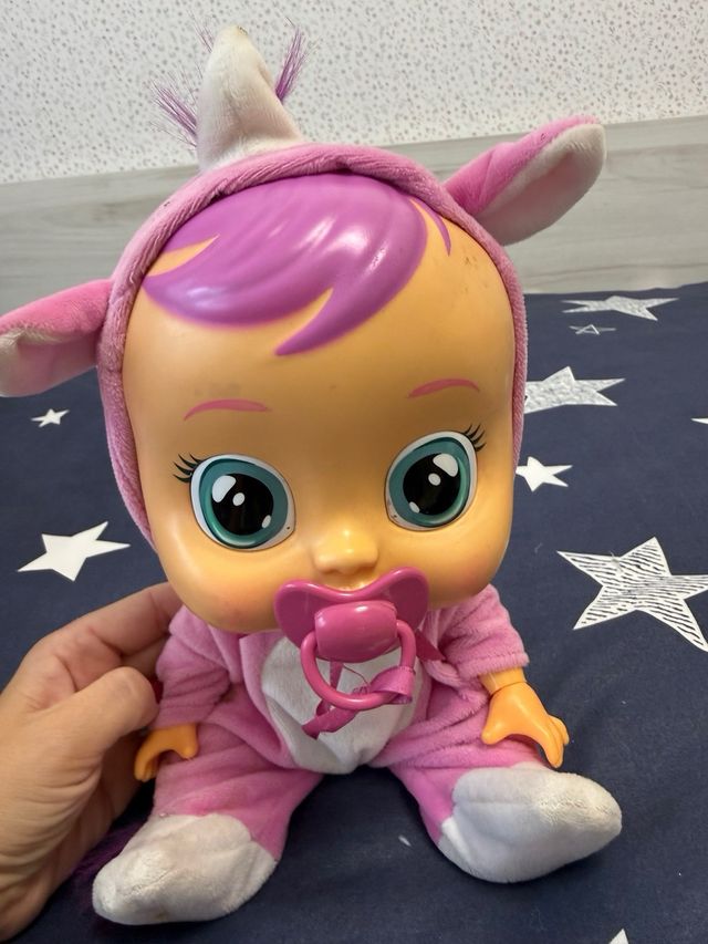 Bebé Llorón Unicornio Rosa