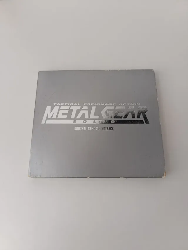 PS1 Colonna Sonora Originale Metal Gear Solid