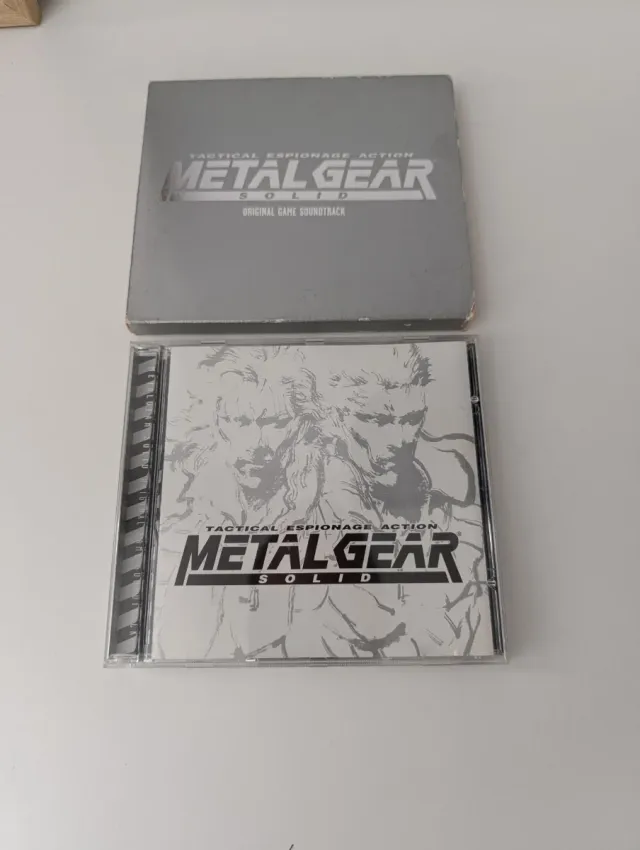 PS1 Colonna Sonora Originale Metal Gear Solid