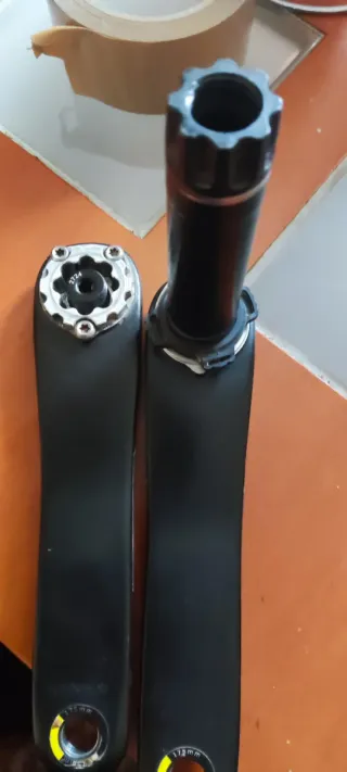 Bielas carbono Truvativ Stylo.muy ligeras