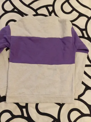 Sudadera Nike Gris y Morado