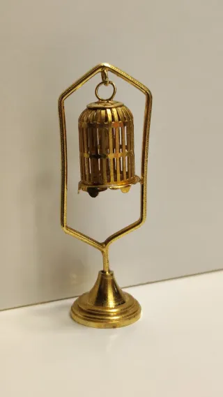 Gabbietta mignon ottone vintage