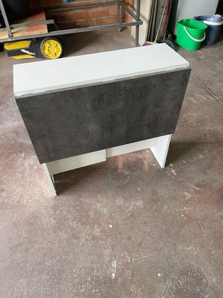 Mesa plegable de madera