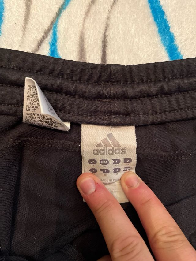 Pantalón Adidas Negro Retro Vintage Deportivo