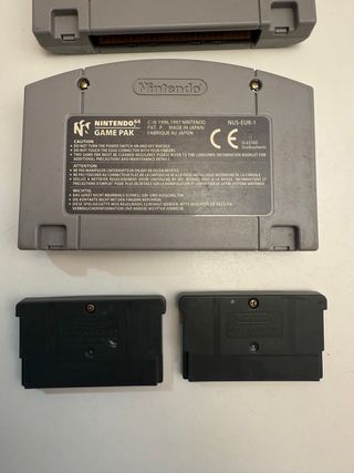 Lote Juegos N64 y GBA: Zelda, 007, Golden S y drag