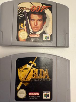 Lote Juegos N64 y GBA: Zelda, 007, Golden S y drag