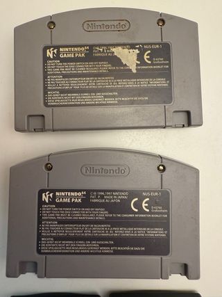 Lote Juegos N64 y GBA: Zelda, 007, Golden S y drag