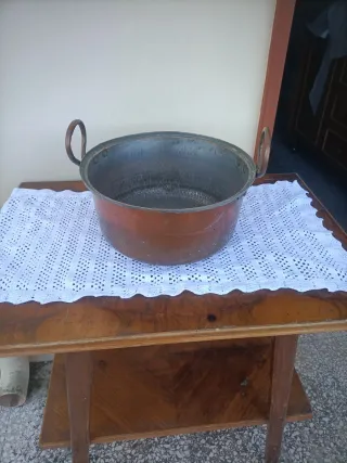 Tegame in rame vintage