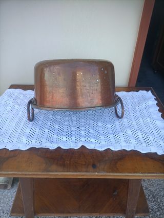 Tegame in rame vintage