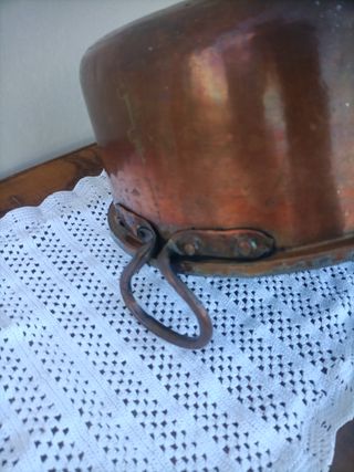 Tegame in rame vintage