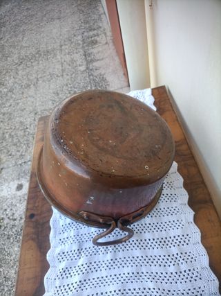 Tegame in rame vintage