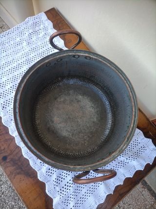 Tegame in rame vintage