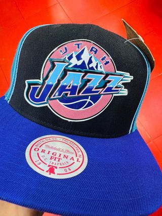 Gorra Mitchell & Ness Utah Jazz Snapback