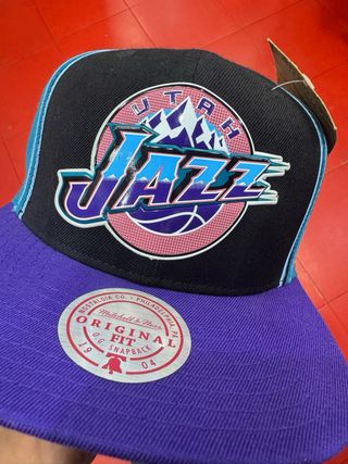 Gorra Mitchell & Ness Utah Jazz Snapback