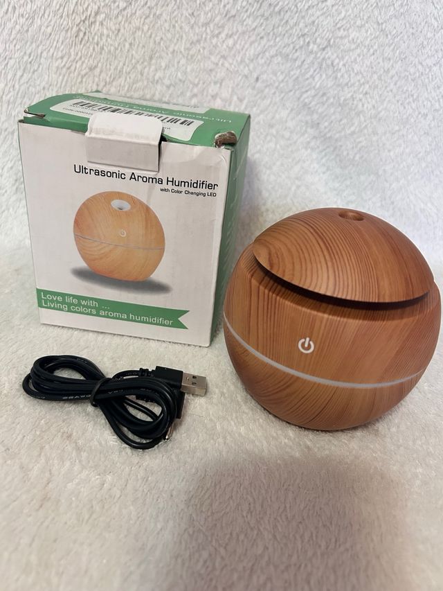 Humidificador Aroma Ultrasónico LED
