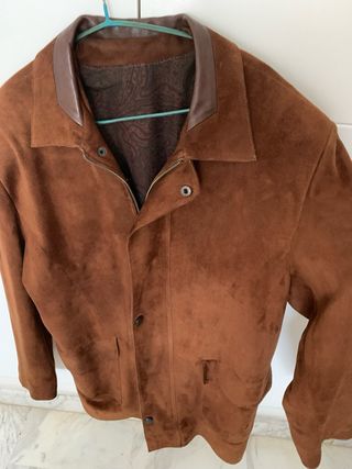 Chaqueta de piel de cabra