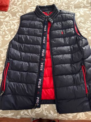 Chaleco Polo Ralph Lauren Azul y Rojo