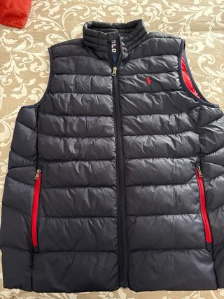 Chaleco Polo Ralph Lauren Azul y Rojo