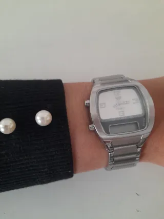 Reloj Roxy Analógico-Digital Plata