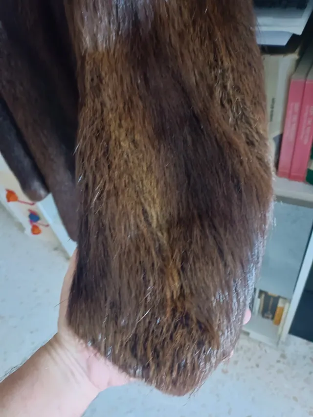 Abrigo Marrón Corte 3/4