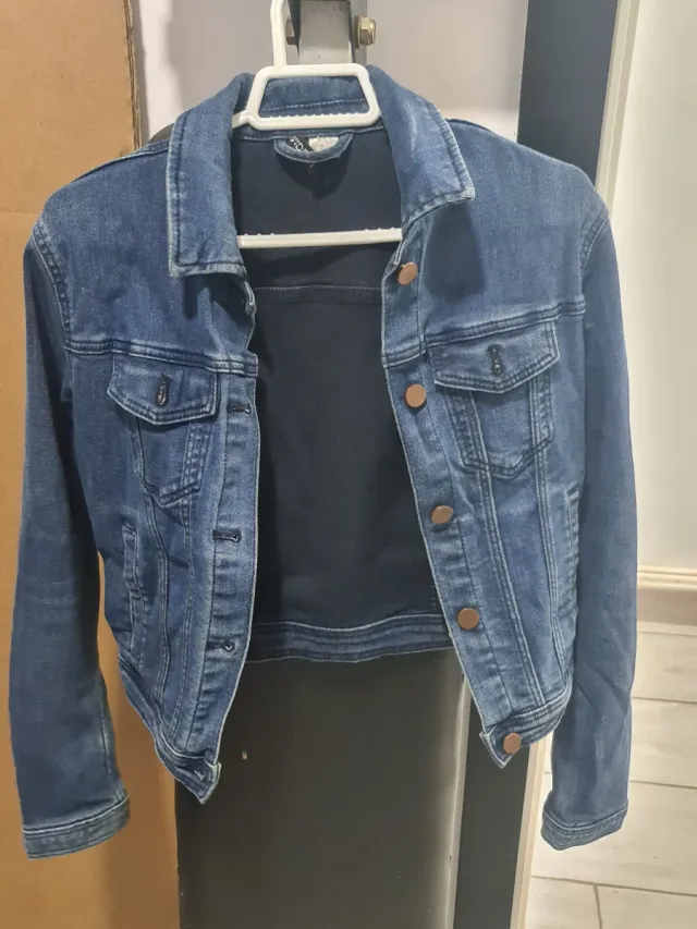 Cazadora vaquera azul